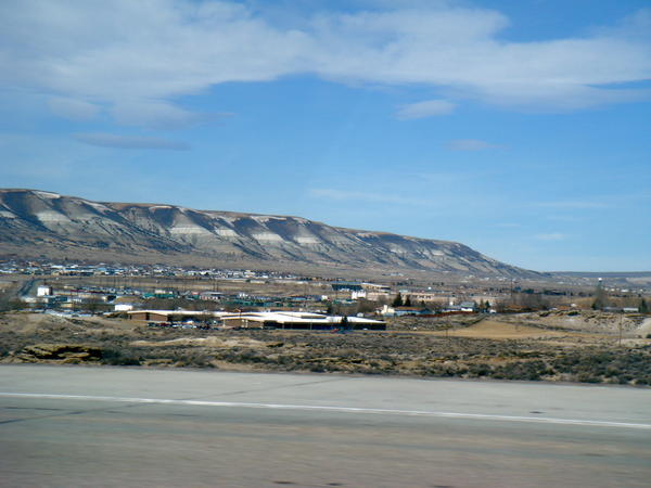 Mountain range in Wyoming