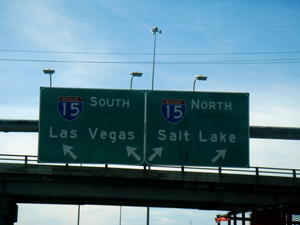 Our first and final destinations are on I-15