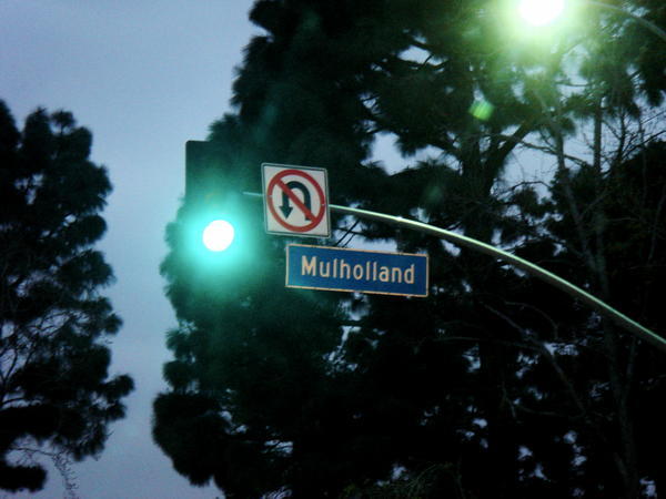Mulholland Dr. sign