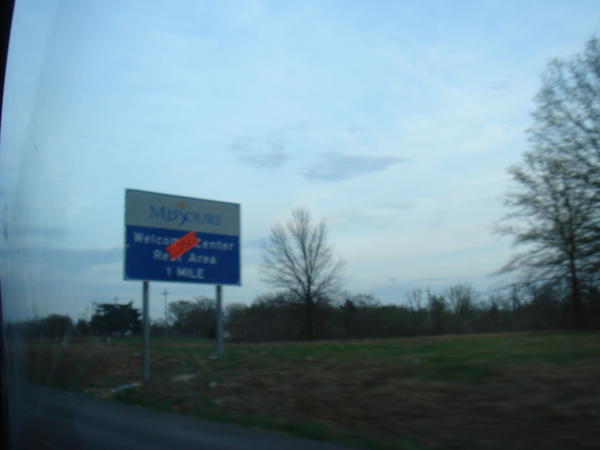 Missouri... one more state to go!