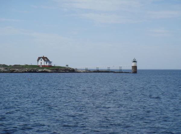 One of the many lighthouses we passed on our way to Monhegan