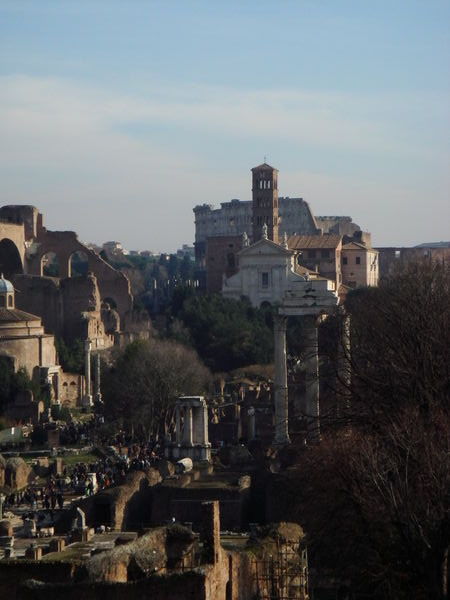 Looking back on the Roman Forum