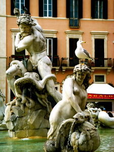 Neptune and a naked lady