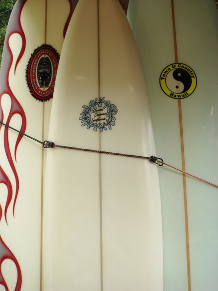 Surfboard trio