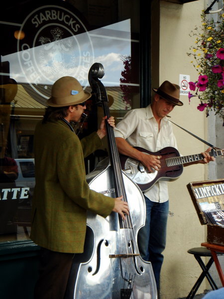 Jamming at Pike Place Market