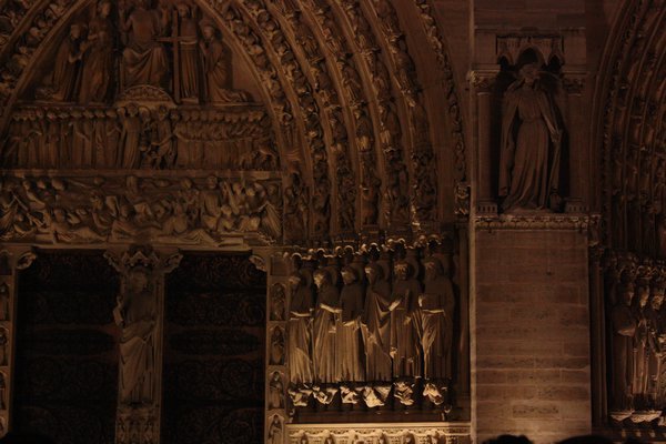 Notre Dame doorway