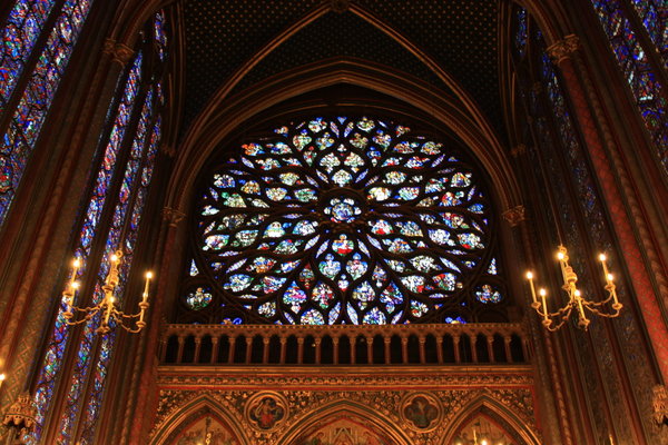Sainte-Chapelle window