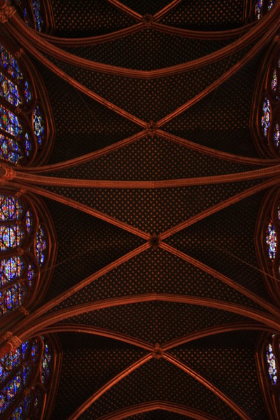 Sainte-Chapelle ceiling