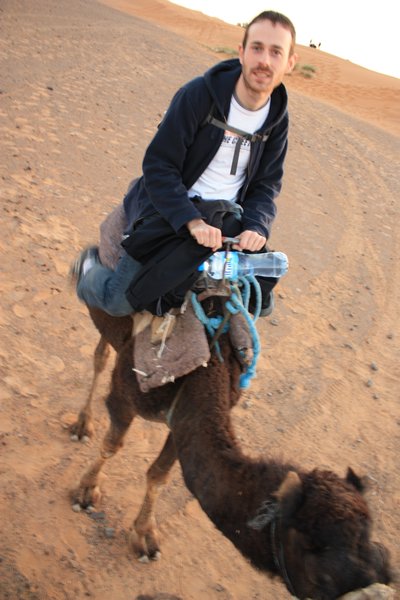 Keith and his camel