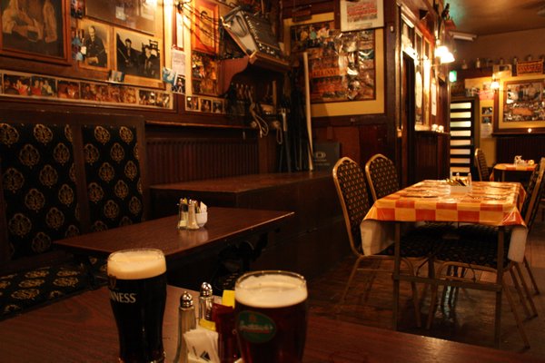 Our first pub in Dublin - O'Shea's Merchant Quay