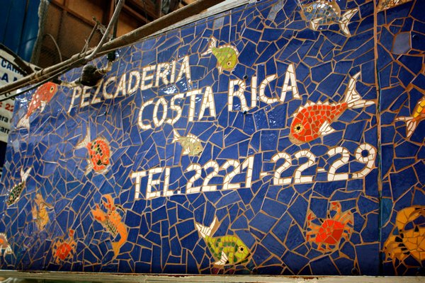 Costa Rica fish market