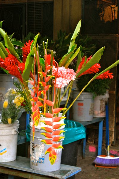 Flower stall