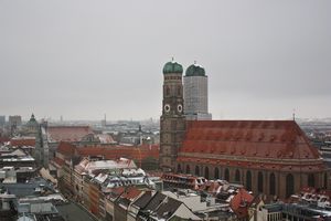 View from the top of Peterskirche