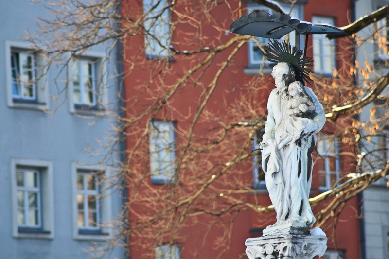 Statue in an Innsbruck park