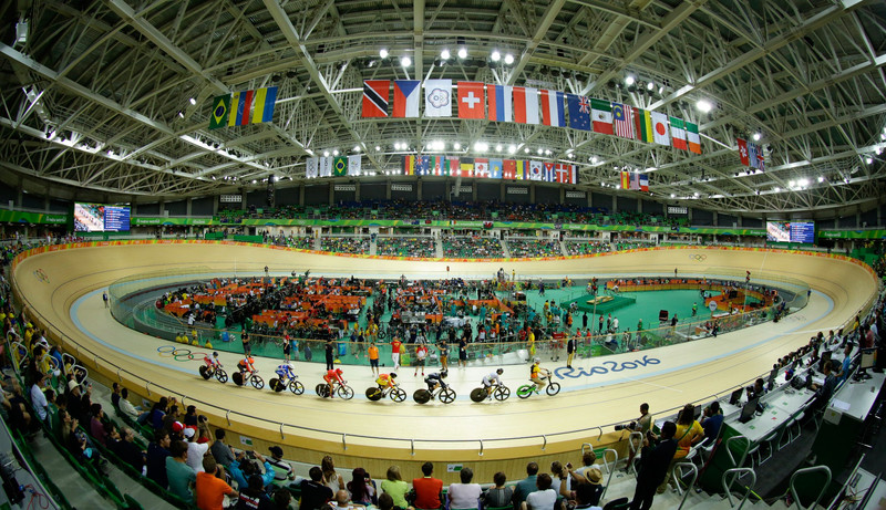 Inside the Olympic Velodrome