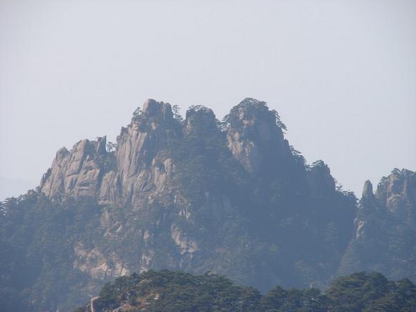 Eastside of Huangshan Scenic Mountains