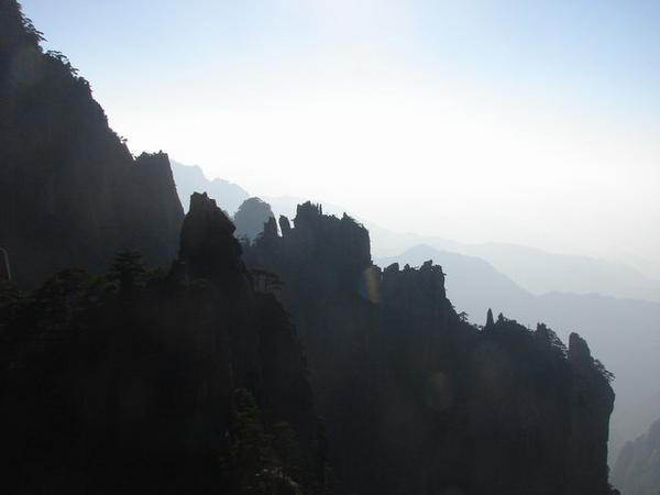 Eastside of Huangshan Scenic Mountains