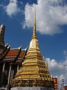Golden pagoda @ The Temple of the Emerald Buddha