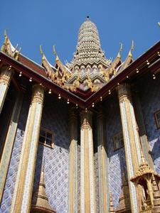 Back of The Royal Pantheon @ The Temple of the Emerald Buddha
