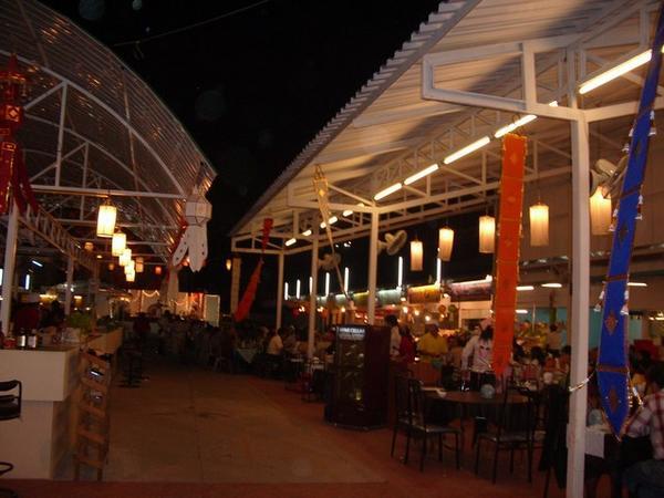 Food court of Night Market -Chiang Mai