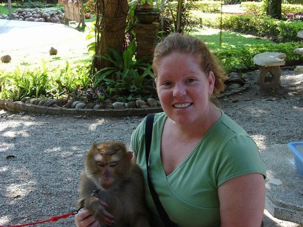 Sam and monkey
