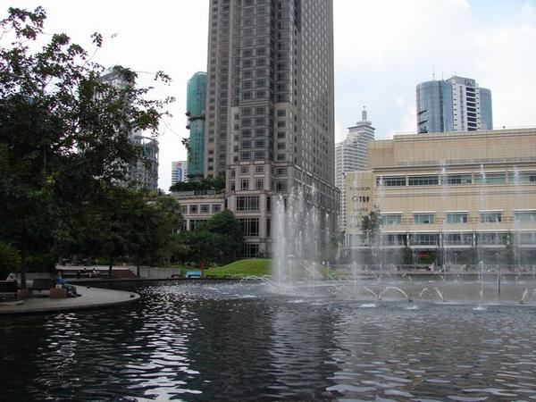 Fountain in Park near Convention Center