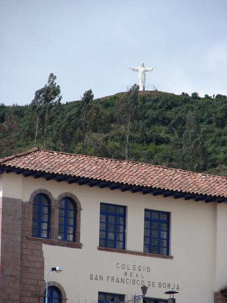 View from Cuzco Plaza de Armes