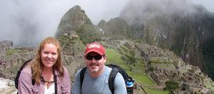 Us at Machu Picchu
