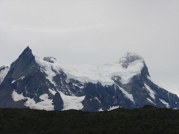 Glacier del Frances on Paine Grande peaks