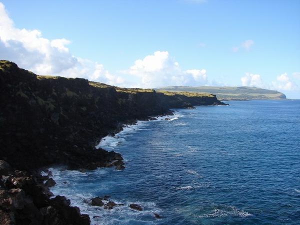 West coast of Easter Island