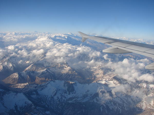 Andes from flight