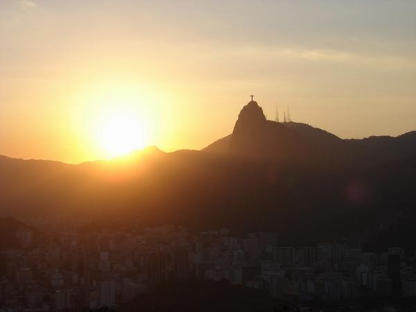 Sunset from Sugar Loaf Mountain