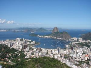 View from Cordocova (Christ the Redeemer statue)