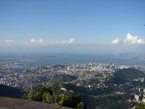 View from Christ the Redeemer statue