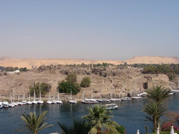 Aswan Hotel view