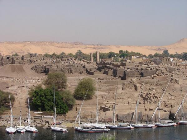 Elephant Isle ruins at Aswan