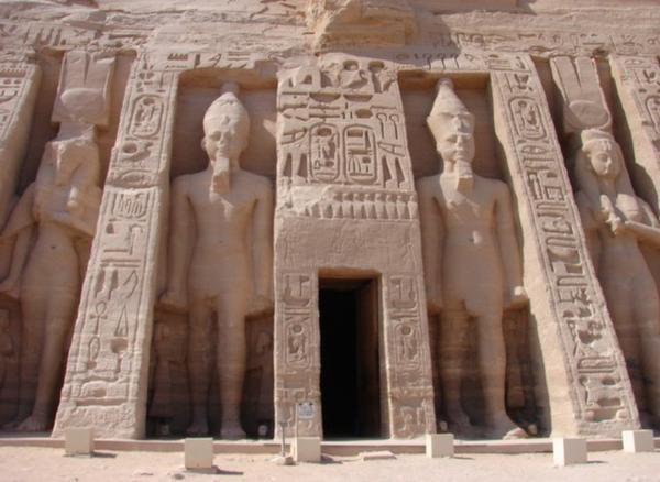 Temple of Hathor and Nefertari, also known as the Small Temple
