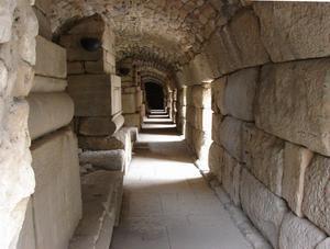 Stage tunnel at Ampitheatre