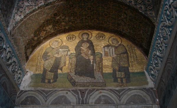 Virgin and Child with Emperor and Empress