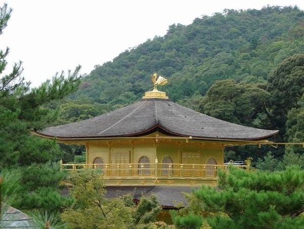 Top of the Kinkaku (Golden Pavilion)