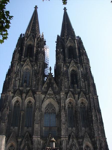 -Front view of The Cathedral @ Koln