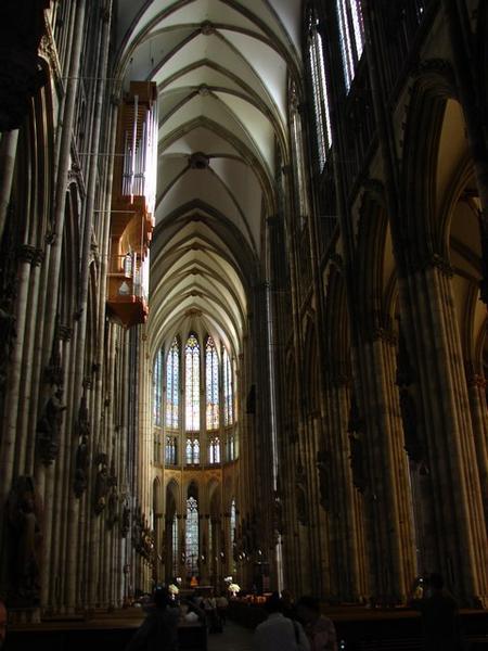 -View from entrance - The Cathedral @ Koln