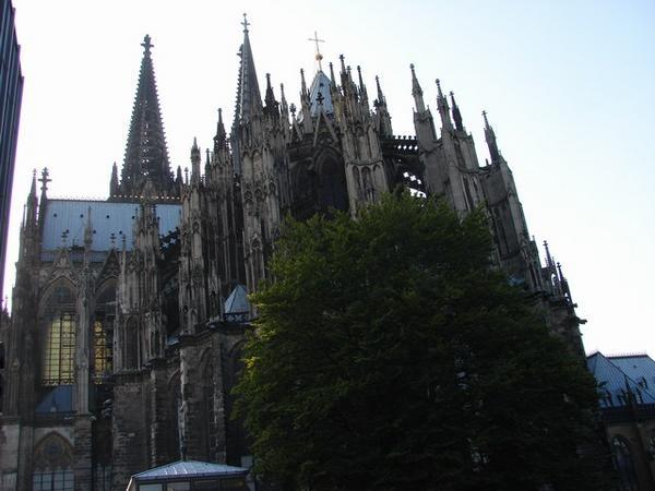 View from rear of The Cathedral -@ Koln
