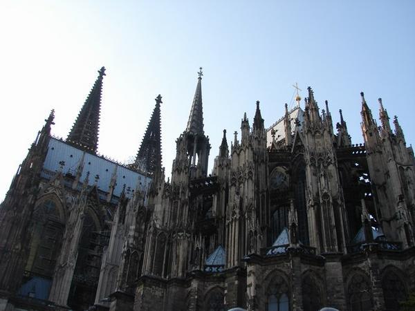 View from West of The Cathedral -@ Koln