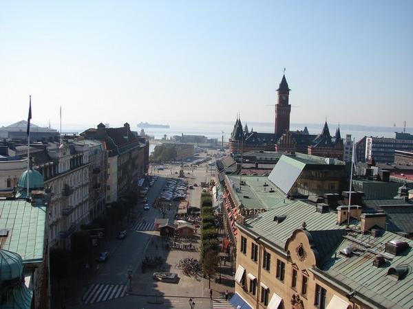 View from Helsinborg Slot