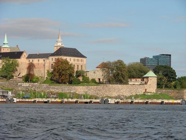 Akershus from harbor -