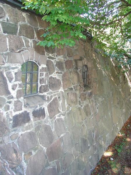 Exterior wall near entrance @ Akershus