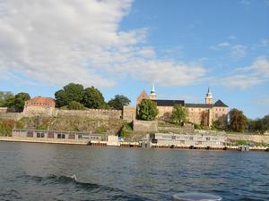 Akershus from harbor
