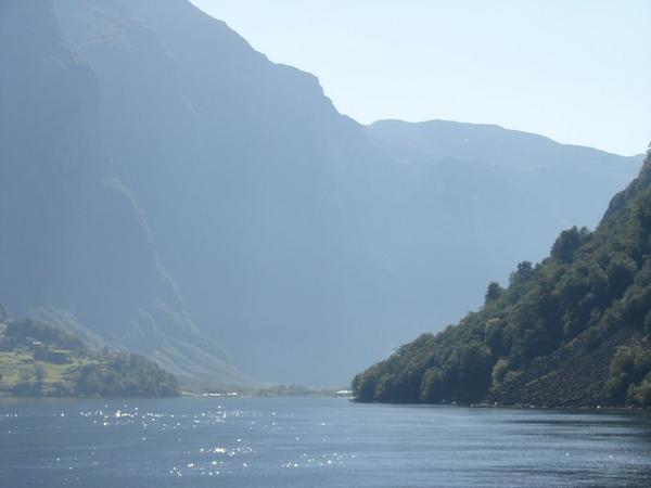 Narrowest place of fjord