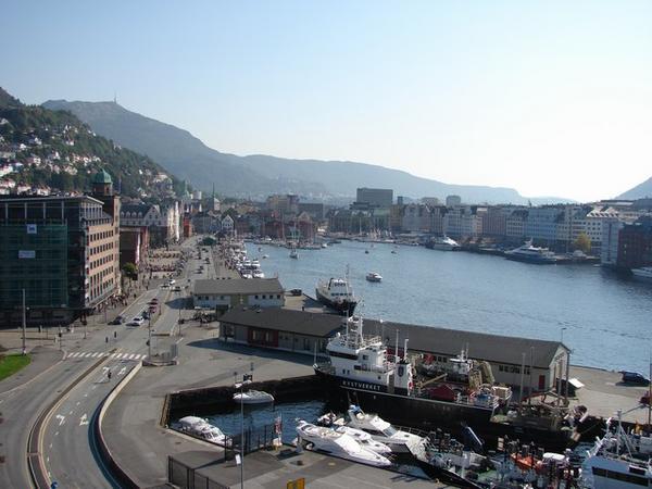 View of Bergen @ Rosenkrantz Tower